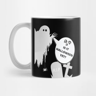 Is It Halloween Yet? Creepy Ghost Mug